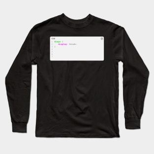 CSS Lego Long Sleeve T-Shirt